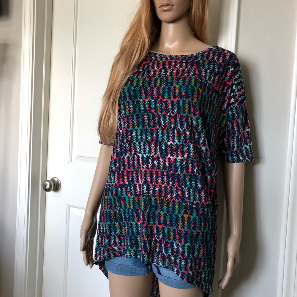 LulaRoe Irma Size XXS EUC Stretchy Longer Back